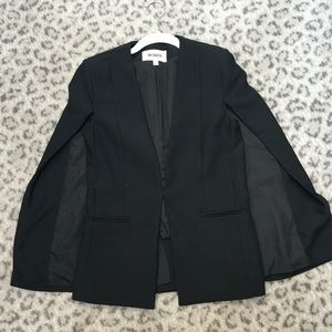 BB Dakota by Steve Madden Black Cape Blazer